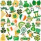 36 PCS St. Patrick's Day Enamel Pins Irish Shamrock Lapel Brooch Pins Green Clover Coins Horseshoe Badges Buttons for Clothes Bags Backpack Jewelry Hat Jacket Decoration